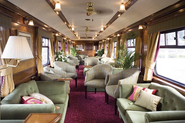 Train Chartering - Royal Scotsman, lounge car