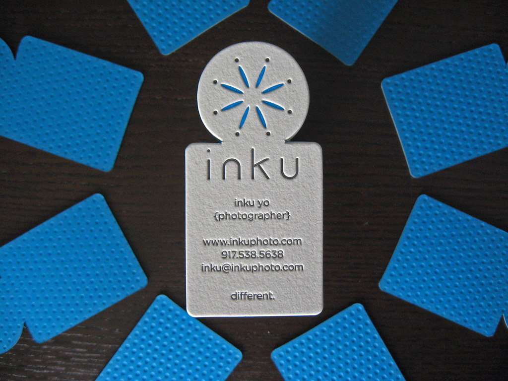 Inku Photo Duplexed Business Cards
