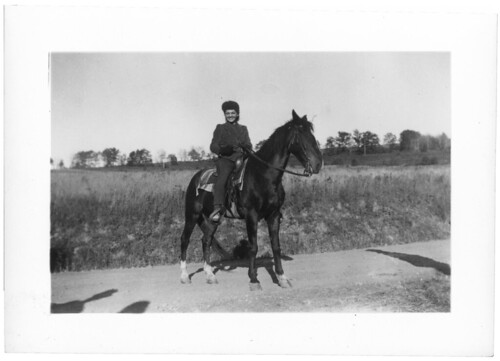 Holli friend on horse 035