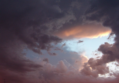 sunset sky clouds nuvole cielo