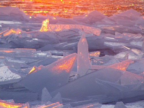 winter ice minnesota sunrise photo brightonbeach duluth lakesuperior