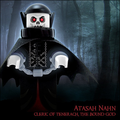 Atasah Nahn – Cleric of Tenerach, The Bound God