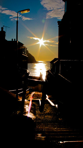 uk sunset sea tourism relax landscape coast highlands aberdeenshire harbour scottish tourist aberdeen banff britian comercial gardenstown anawesomeshot lesuire