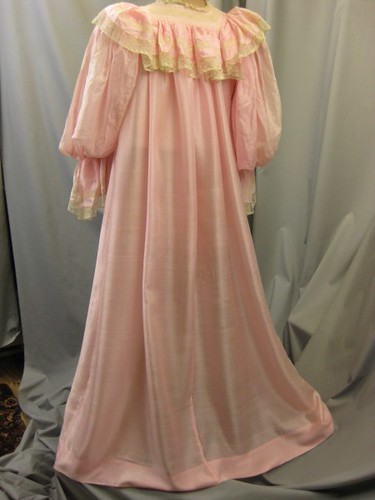 Edwardian Pink Silk & Lace Nightgown 13 | Flickr - Photo Sharing!