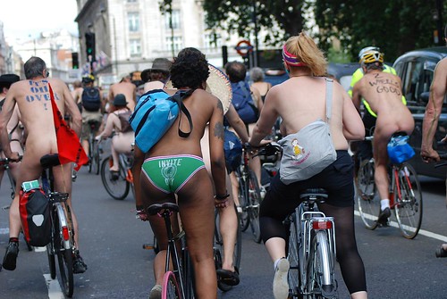 World Naked Bike Ride 2009 - London