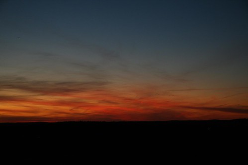 sunset bluehills