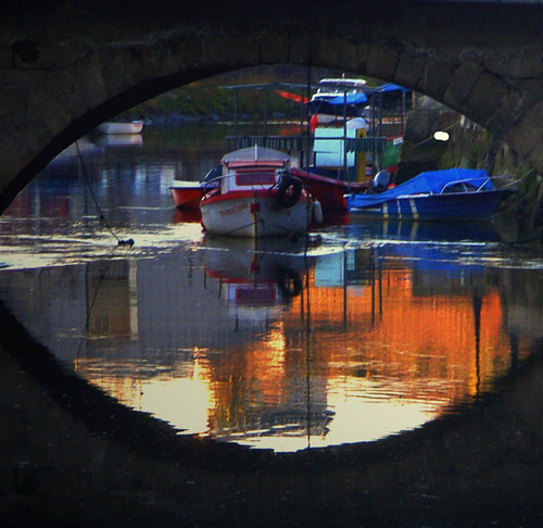 sunset puente galicia puestadesol barcas smörgåsbord betanzos ríomandeo mandeo anawesomeshot theunforgettablepictures