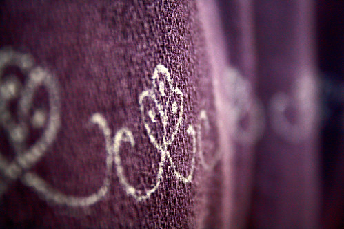 white macro catchycolors focus purple noise bedspread