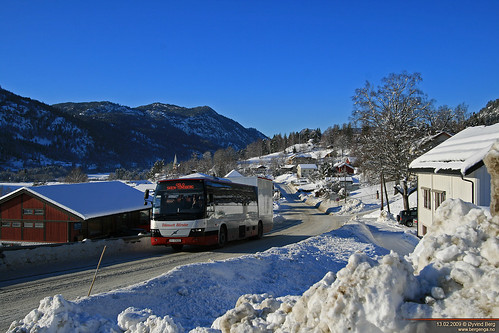 winter bus coach 59 kviteseid vesttelemark cargobus volvo9700 volvob12m telemarkbilruter volvobusfinland volvo9700s kombibuss godsbuss kh43688