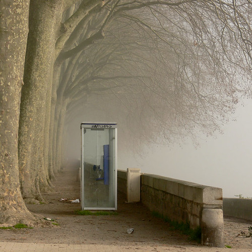 mist france fog landscape phone phonebooth soe phonebox cabine angers jeanboccacino