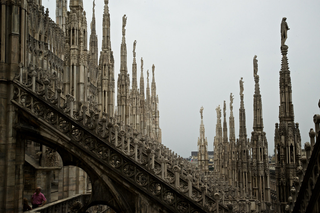 Ascending the Roof of Duomo di Milano
