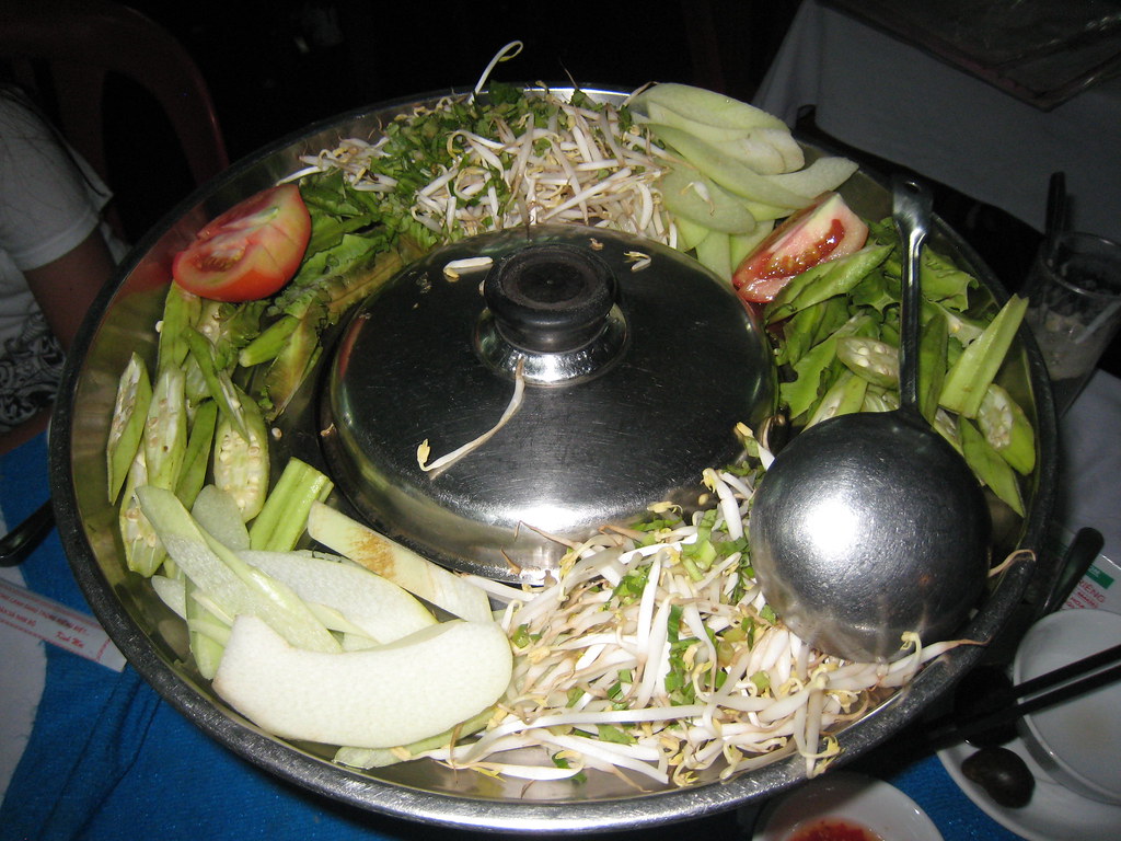 Hot pot at Ben Thanh Market