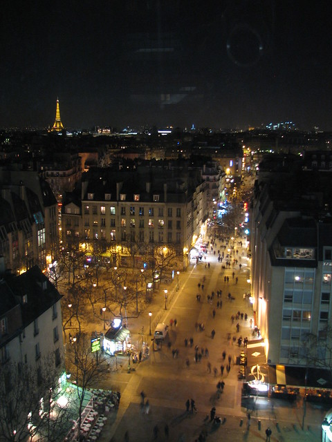 Paris from the Pompidou Centre