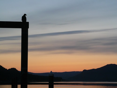 sunset alaska eagle juneau