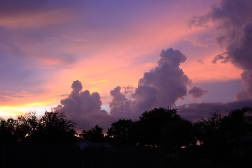 sunset night clouds tampa rebel evening colorful florida cloudy xti regionwide