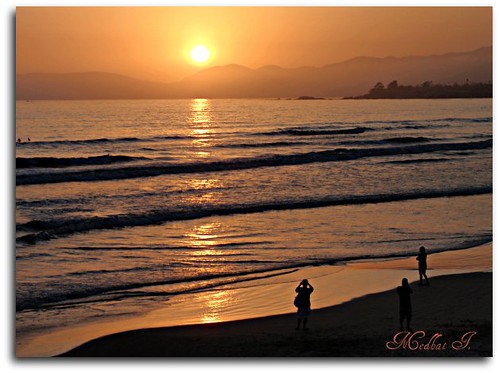 california sunset colors golden hills pacificocean centralcoast pismobeach surfe medhathi coastalandwaterviewsbymi