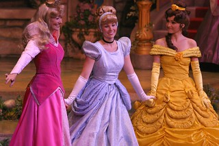 Royal Coronation Ceremony: Princesses Three - Aurora, Cinderella, and Belle