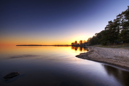 sunset lake beach water sand sweden sverige hdr vättern motala östergötland sigma1020mmf456exdchsm johanklovsjö varamo