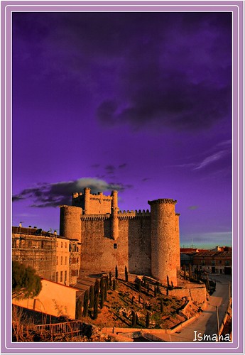 españa castle canon landscape atardecer ana spain purple bonito guadalajara paisaje enero cielo puestadesol castillo morado torija aplusphoto ismana anticando