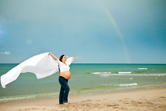 Dramatic rainbow!  - Maternity Photography - Curtis Copeland