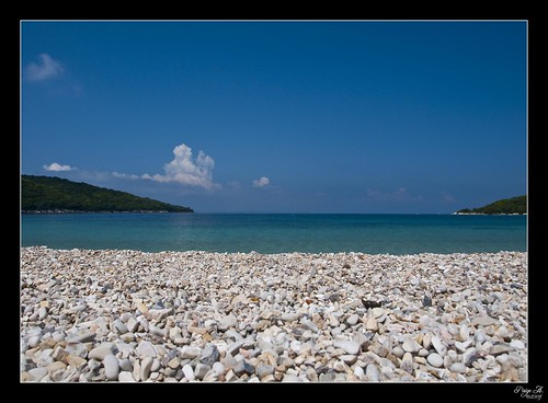 blue sea sky beach rocks mediterranean greece 2009 d300 15challengeswinner