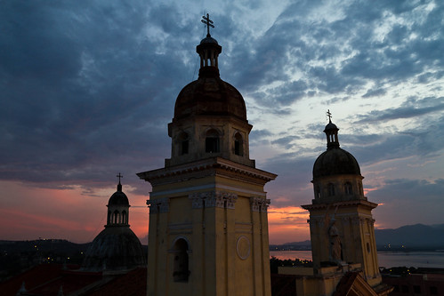 sunset cathedral cuba santiagodecuba nuestraseñoradelaasunción