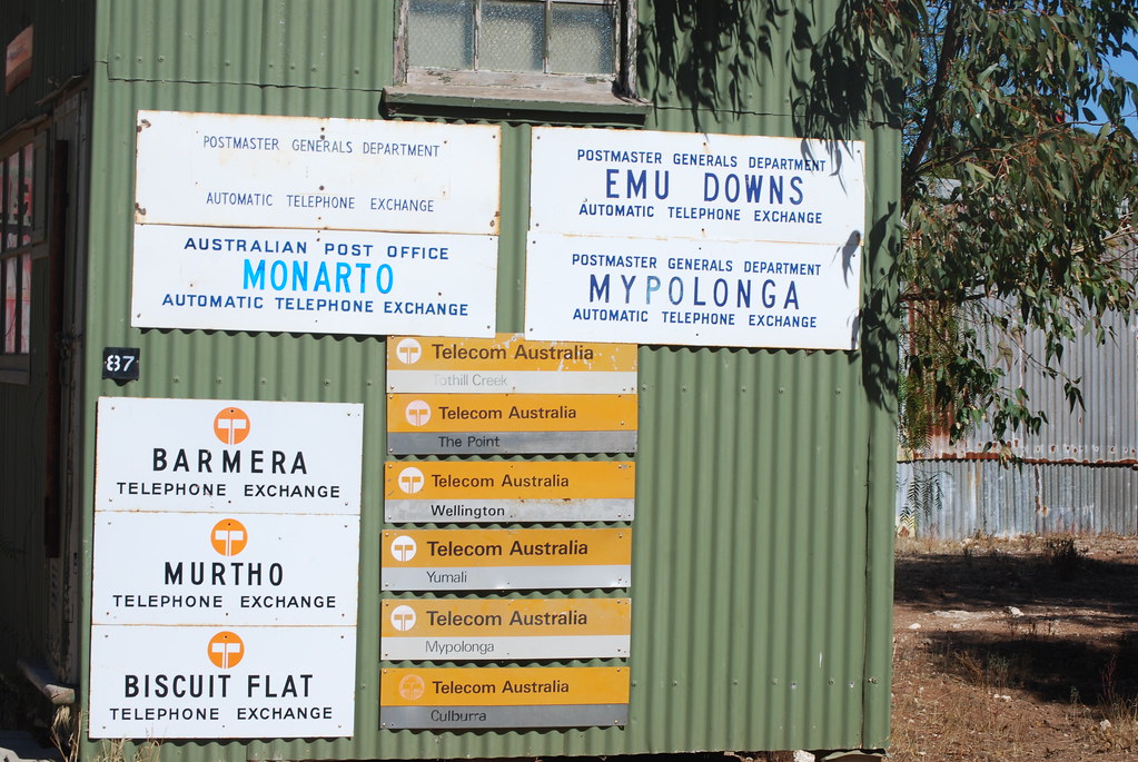 Telecom Signs - Old Tailem Town