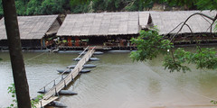 River Kwai Jungle Rafts, kanchanaburi, Thailand