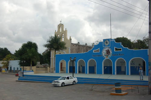 church mexico cathedral yucatan holca