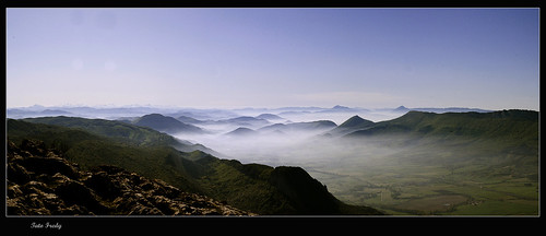 panorama naturaleza nature natura paisaje cielo panoramica nubes niebla tato montañas navarra montes nafarroa tatofredy alfredocastillo