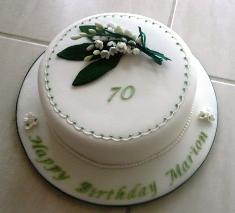 Lily of the valley birthday cake | A good friend asked me to… | Flickr ...