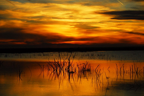 blue sunset orange reflection green yellow colorado queens area lamar eastern swa