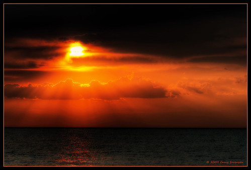 blue sunset red summer sky orange usa sun lake black water yellow clouds canon rebel star waves horizon indiana lakemichigan rays sunrays 2008 chesterton hdr indianadunes nationallakeshore ef70200mmf28lisusm 1exp xti craigsorenson 20090529000625z