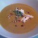 Carrot soup with ras al hanout