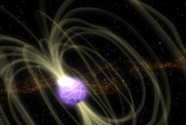 Most Magnetized Object in the Universe (artist concept)