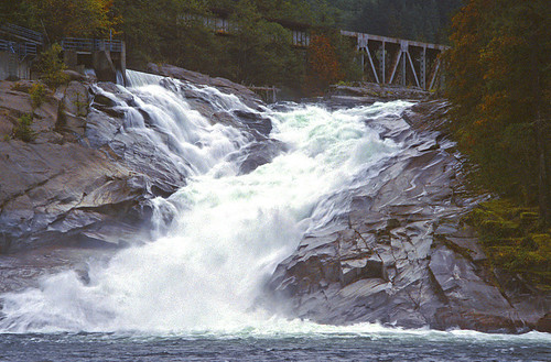 waterfall washington slidefilm falls waterfalls fujivelvia