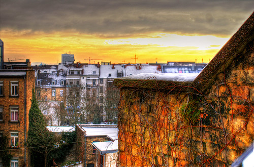 travel winter sky brown snow cold building brick home kitchen weather yellow wall photoshop germany deutschland exposure downtown skies view apartment floor sony explore journey german malaysia alpha root karlsruhe hdr stay a100 cs3 photomatix