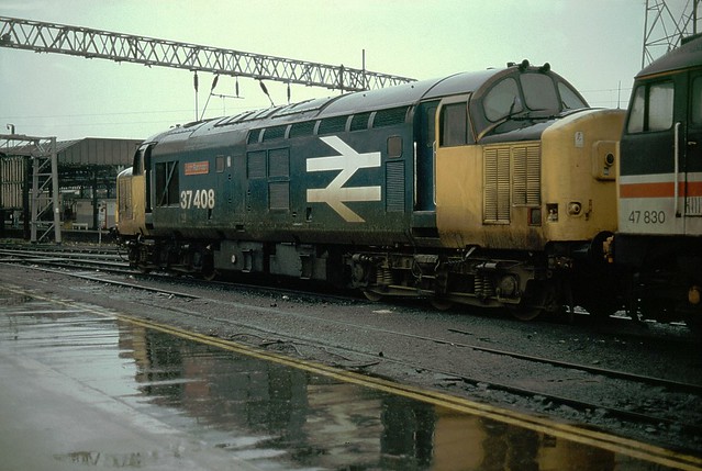 37 408  Crewe Diesel Depot  24-02-96