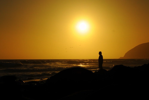 ocean california sunset beach nature silhouette pacificocean d300s 1685mmf3556gvr 1685mmvr
