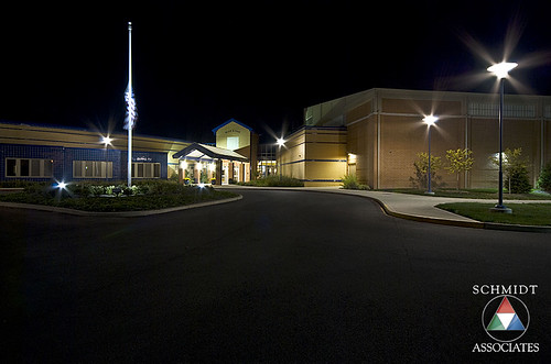 lighting school architecture landscape outside exterior indianapolis parking engineering associates indiana architectural sidewalk architect schmidt dual canopy architects sai entry elementary k12 engineers frankfort schmidtassociates