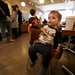 sequoia sliding off of his chair at stumptown coffee roasters    MG 6270
