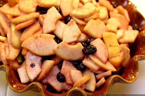 apple   peach   pear   blueberry pie before topping & baking    MG 4720