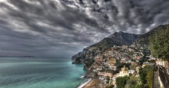 Positano, between the sea and the sky