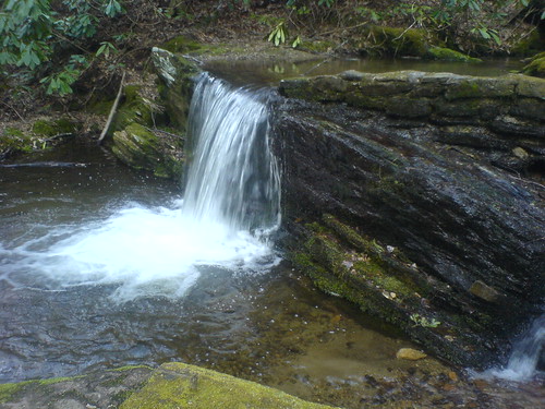 waterfall fork falls clear april 2007