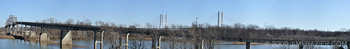 panorama heritage history water metal river mississippi landscape vanishingpoint scenery technology ar riverside suspension steel january scenic structures bridges landmarks panoramas engineering sunny manipulation fair historic clear infrastructure mississippiriver historical riverfront arkansas 2009 stitched greenville q3 crossings spans riparian cantilever truss civilengineering cablestayed lakevillage mississippibridge throughtruss greenvillebridge 090131c ld2009 ldjune 20090131greenvillebridges benjaminghumphreysbridge