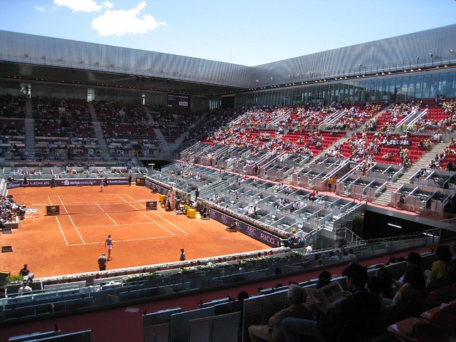 Madrid Open Center Court - Caja Magica with retractable roof