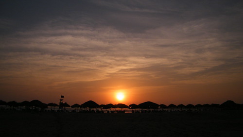 beach sunrise playa amanecer