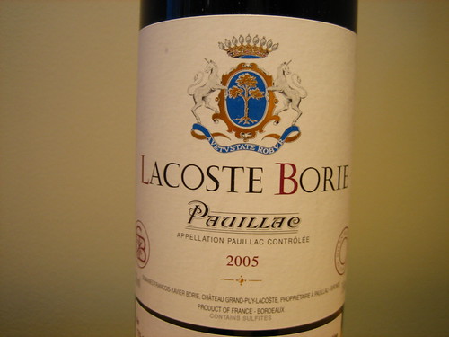 Lacoste Borie Pauillac 2005