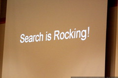 slide: search is rocking!   Building and Growing You… 