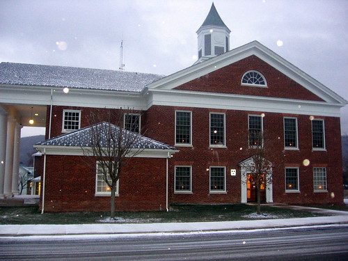 snow virginia monterey courthouse highlandcounty
